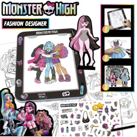 Jeu créatif - Dessine la mode - Monster High - Stylisme - Dès 5 ans - Educa