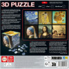 Puzzles 3D - Coffret de 6 puzzles de 36 pièces - Thème art - Dès 14 ans - Educa