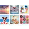 Puzzles 3D - Coffret de 6 puzzles de 36 pièces - Thème l'art - Dès 14 ans - Educa