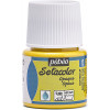 photo-Pot de peinture pour tissu - Textile opaque - Jaune bouton d'or - Pébéo - Setacolor - 45ml