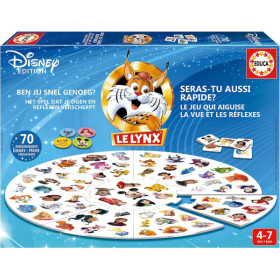 photo-Jeu de société - Le Lynx - Edition Disney - Jeu de rapidité - Dès 4 ans - Educa