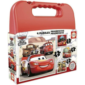 photo-Puzzles - Disney Cars - 12/16/20 et 25 pièces - Dès 4 ans - Malette - Educa