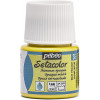 photo-Pot de peinture pour tissu - Textile opaque - Jaune riche - Pébéo - Setacolor - 45ml