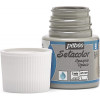 Pot de peinture pour tissu - Textile opaque - Gris - Pébéo - Setacolor - 45ml