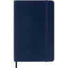 Carnet - 9x14cm - Bleu - 192 pages lignées - Couverture souple - Moleskine
