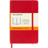 photo-Carnet - 9x14cm - Rouge - 192 pages lignées - Couverture souple - Moleskine