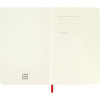 Carnet - 9x14cm - Rouge - 192 pages lignées - Couverture souple - Moleskine