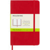 photo-Carnet - 9x14cm - Rouge - 192 pages blanches - Couverture souple - Moleskine