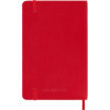 Carnet - 9x14cm - Rouge - 192 pages blanches - Couverture souple - Moleskine