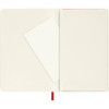 Carnet - 9x14cm - Rouge - 192 pages blanches - Couverture souple - Moleskine