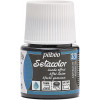 photo-Pot de peinture pour tissu - Effet daim - Anthracite - Pébéo - Setacolor - 45ml