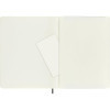 Carnet - 19x25cm - Noir - 192 pages lignées - Couverture souple - Moleskine