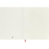 Carnet - 19x25cm - Rouge - 192 pages blanches - Couverture souple - Moleskine