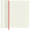 Carnet - 19x25cm - Rouge - 192 pages blanches - Couverture souple - Moleskine