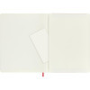 Carnet - 19x25cm - Rouge - 192 pages blanches - Couverture souple - Moleskine