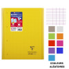 Cahier - A4 (21x29,7cm) - Petits carreaux - 160 pages - couverture en polypro - à spirale - Clairefontaine - Koverbook