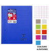 Cahier - A4 (21x29,7cm) - Petits carreaux - 160 pages - couverture en polypro - à spirale - Clairefontaine - Koverbook