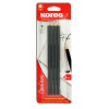 Lot de 4 crayons graphite - Corps triangulaire - Kores