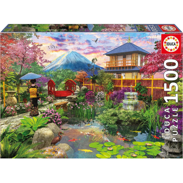 photo-Puzzle - Le jardin japonais - 1500 pièces - 85x60cm - Dès 14 ans - Educa