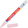 photo-Marqueur - Craie liquide - Rose pastel - Pointe ronde fine - Pour tableau noir, déco, verre - Edding 4085