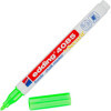 photo-Marqueur - Craie liquide - Vert fluo - Pointe ronde fine - Pour tableau noir, déco, verre - Edding 4085