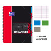 Cahier - A4 (21x29,7cm) - Grands carreaux - 160 pages - couverture en polypro - à spirale - Oxford - Artmania