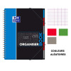Cahier - A4 (21x29,7cm) - Grands carreaux - 160 pages - couverture en polypro - à spirale - Oxford
