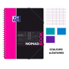 Cahier - A4 (21x29,7cm) - Grands carreaux - 160 pages - couverture en polypro - à spirale - Oxford - NomadBook | Artmania