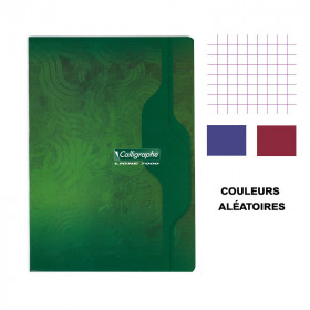Cahier - A4 (21x29,7cm) - Petits carreaux - 96 pages - couverture en carton - sans spirale - Clairefontaine - Calligraphe