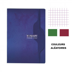 Cahier - A4 (21x29,7cm) - Petits carreaux - 96 pages - couverture en carton - sans spirale - Clairefontaine - Calligraphe