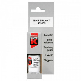 photo-Stylo de retouche pour carrosserie de voiture - Multi-marques - Noir brillant - Auto K