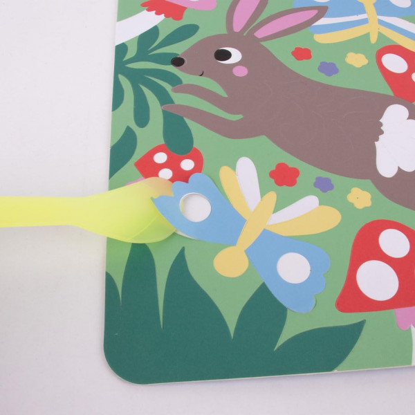 Jeu créatif - Coloriage à paillettes - 4 dessins + tubes de paillettes - Dès 5 ans - Apli Kids
