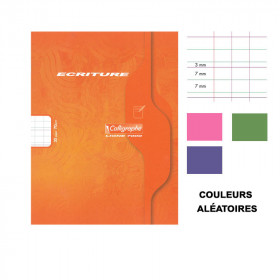 Cahier - 17x22(cm) - DL 3mm - 32 pages - couverture en carton - sans spirale - Clairefontaine - Calligraphe | Artmania
