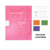 Cahier - 17x22(cm) - DL 3mm - 32 pages - couverture en carton - sans spirale - Clairefontaine - Calligraphe