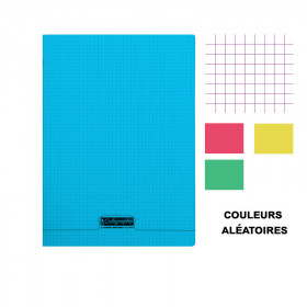 Cahier - 17x22(cm) - Petits carreaux - 96 pages - couverture en polypro - sans spirale - Clairefontaine - Calligraphe
