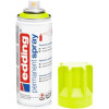 Bombe de peinture - Jaune fluo - Acrylique - Permanent - Mat - Edding 5200