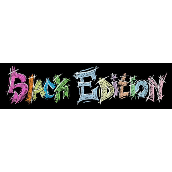 Crayons de couleur - 12 teintes pastel et néon - Résistant - Faber-Castell Black Edition