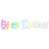 Crayons de couleur - 12 teintes pastel et néon - Résistant - Faber-Castell Black Edition