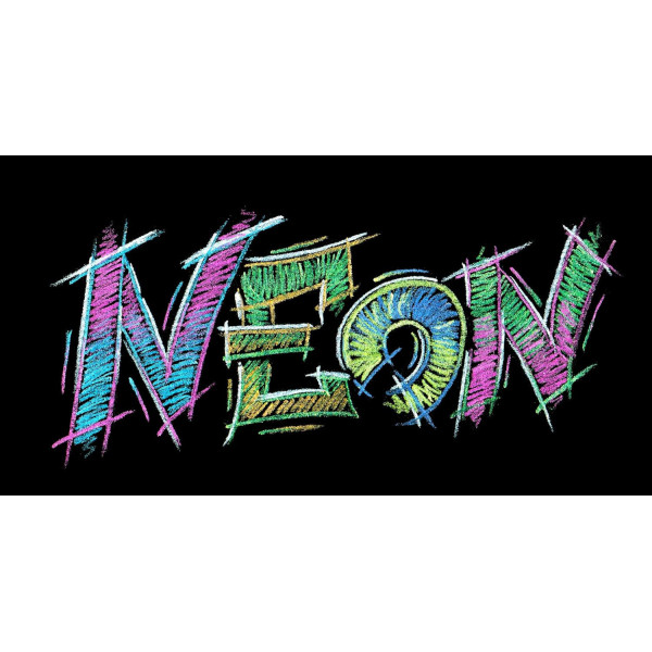 Crayons de couleur - 12 teintes pastel et néon - Résistant - Faber-Castell Black Edition