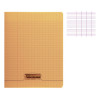 Cahier - 17x22(cm) - Grands carreaux - 192 pages - couverture en polypro - sans spirale - Clairefontaine - Calligraphe