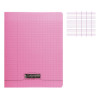 Cahier - 17x22(cm) - Grands carreaux - 96 pages - couverture en polypro - sans spirale - Clairefontaine - Calligraphe