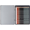 Coffret dessin - 12 pièces - Crayons de couleur + graphite - Cretacolor X Mega Drawing