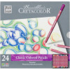 photo-Crayons de couleur - 24 couleurs intenses - Résiste à l'eau - Beaux-arts - Cretacolor Karmina