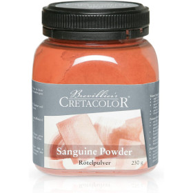 photo-Pigment en poudre - Sanguine - Beaux-arts - Extra-fine - Pot 230g - Cretacolor