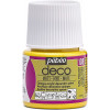 photo-Peinture acrylique - Jaune soleil - Mat - Pébéo - Déco - 45ml