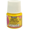 photo-Peinture acrylique - Jaune soleil - Outdoor - Pébéo - Déco - 45ml