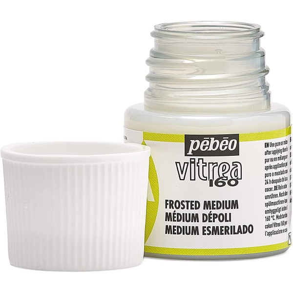 Médium dépoli pour peinture Vitréa 160 - Pébéo - 45 ml