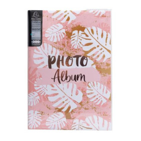 Album photo - 300 photos 10x15cm - 22,5x32,5cm - Motif tropic pastel - Exacompta