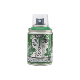 photo-Bombe de peinture - Vert noël - 723 - Pébéo - DecoSpray - 100ml - Tous supports