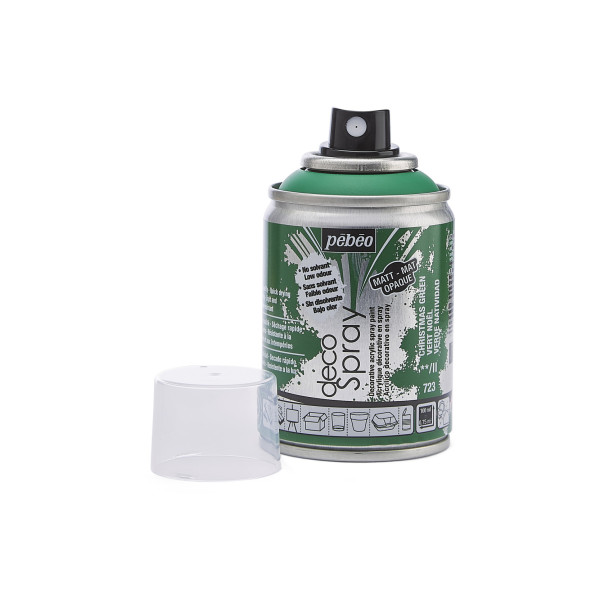 Bombe de peinture - Vert noël - 723 - Pébéo - DecoSpray - 100ml - Tous supports